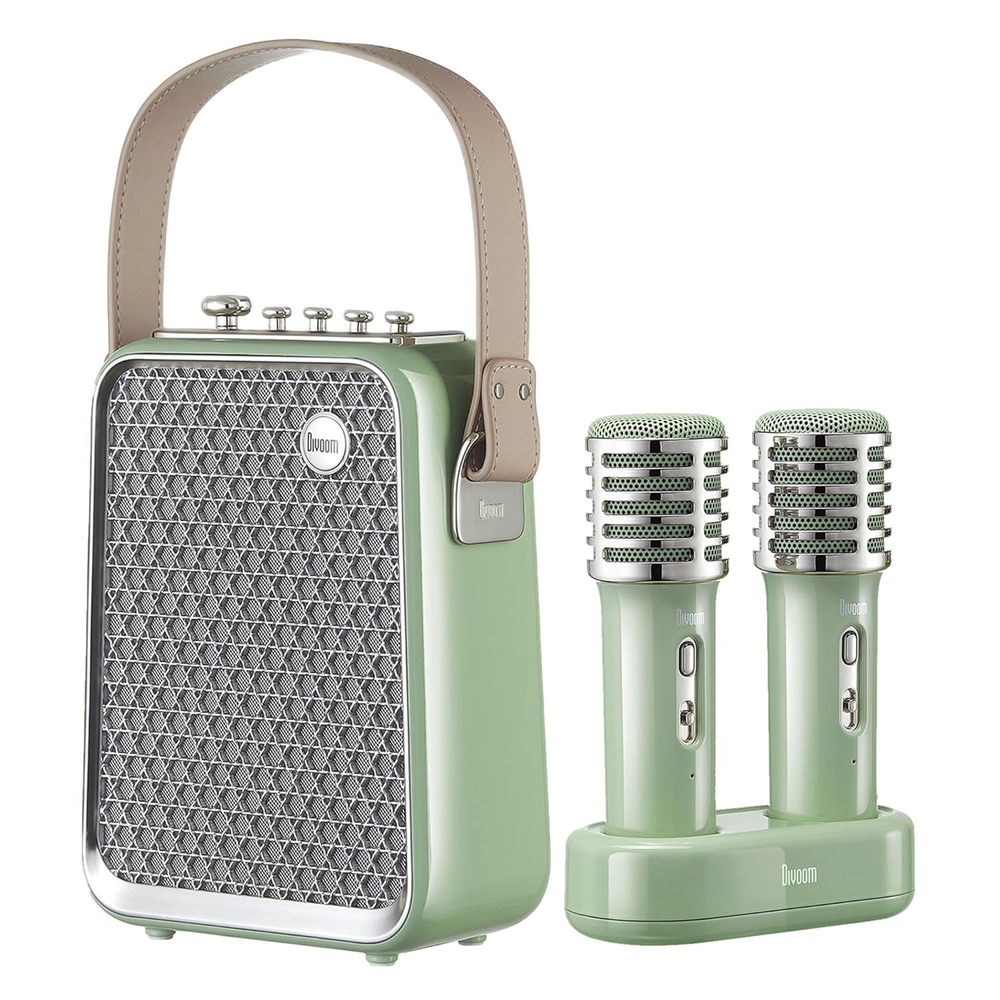 Divoom Songbird-HQ Portable Bluetooth Karaoke Speaker Green