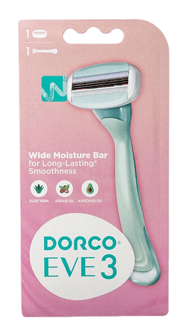 Dorco Eve 3 საპარსი დანადგარი