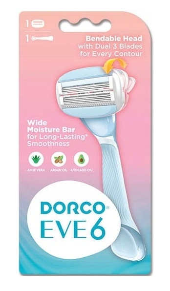 Dorco Eve 6 საპარსი დანადგარი