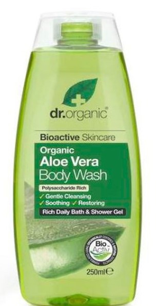 Dr.Organic Aloe Vera შხაპ-გელი 250 მლ
