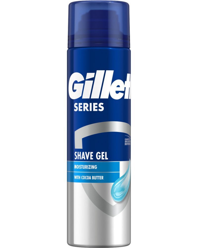 Gillette Series დამატენიანებელი საპარსი გელი 200 მლ