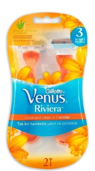 Gillette Venus Riviera ერთჯერადი საპარსი