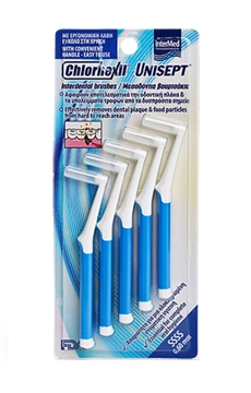 Intermed Unisept კბილთაშორისი ჯაგრისი Blue