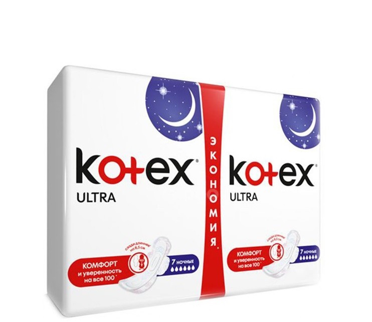 Kotex Ultra ჰიგიენური საფენი 6 წვეთიანი