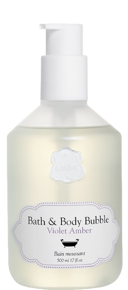 Laline Violet Amber აბაზანის & სხეულის ქაფი 500 მლ