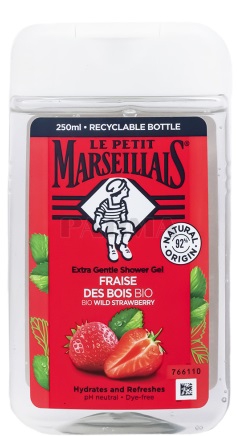 Le Petit Marseillais Strawberry შხაპ-გელი 250 მლ