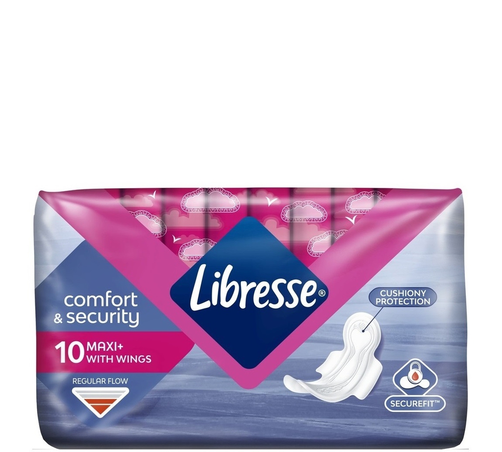 Libresse Maxi+ ჰიგიენური საფენი 4 წვეთიანი