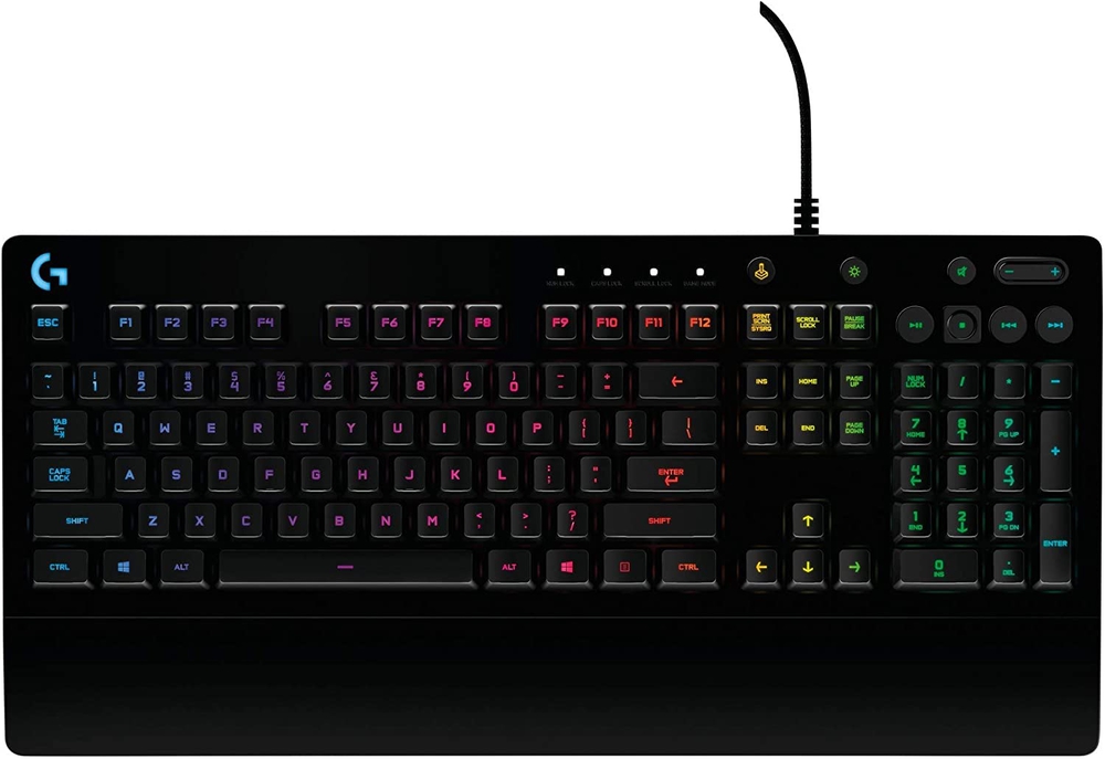 Logitech G213 Prodigy Corded Gaming Keyboard EN/Cyrillic Black