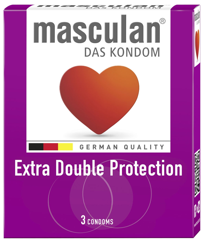 Masculan Extra Double კონდომი