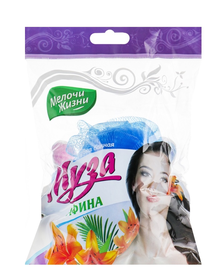 Melochi Zhizni აბაზანის ღრუბელი Muse Afina