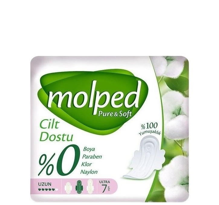 Molped ჰიგიენური საფენი Pure & Soft 5 წვეთიანი