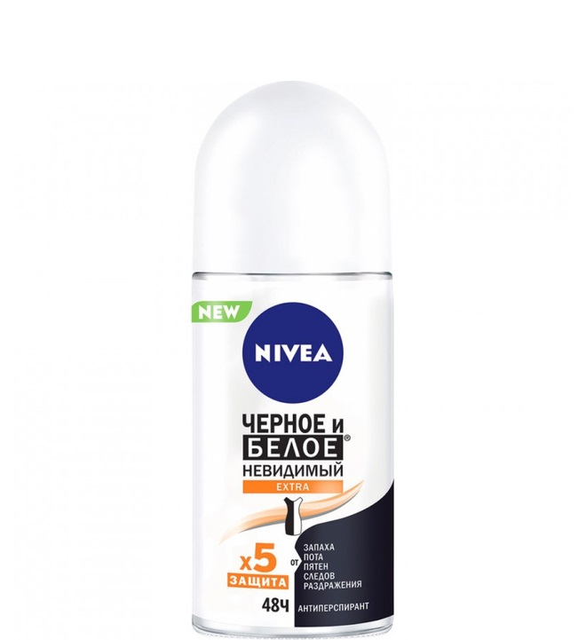 Nivea Black & White Invisible Extra დეოდორანტი