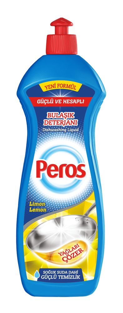 Peros,  ჭურჭლის სარეცხი სითხე ლიმონი, 250 გრ.