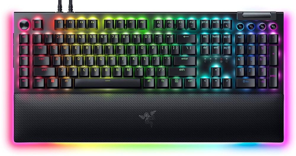 Razer BlackWidow V4 Pro RGB 104key Green Switch USB EN Black