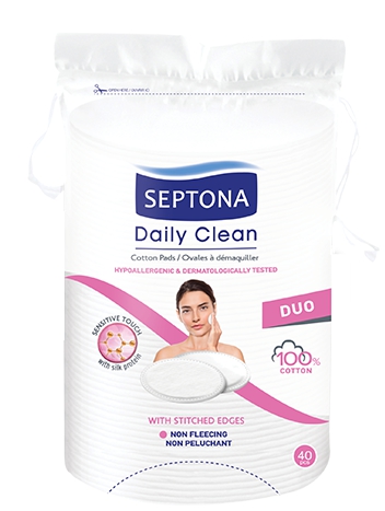 Septona ბამბის დისკები, 40 ცალი