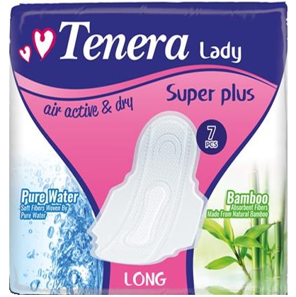 Tenera Super Plus ჰიგიენური საფენი Long