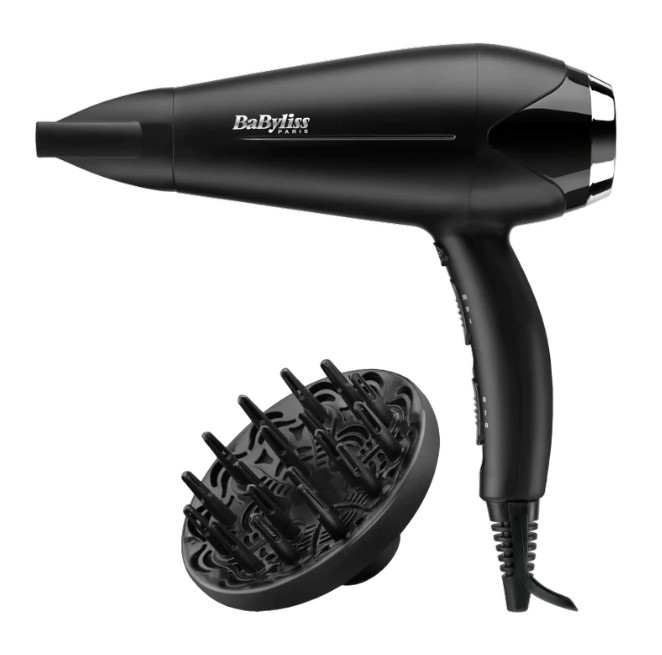 ფენი Babyliss D572DE Turbo Smooth 2200 Hair Dryer Black