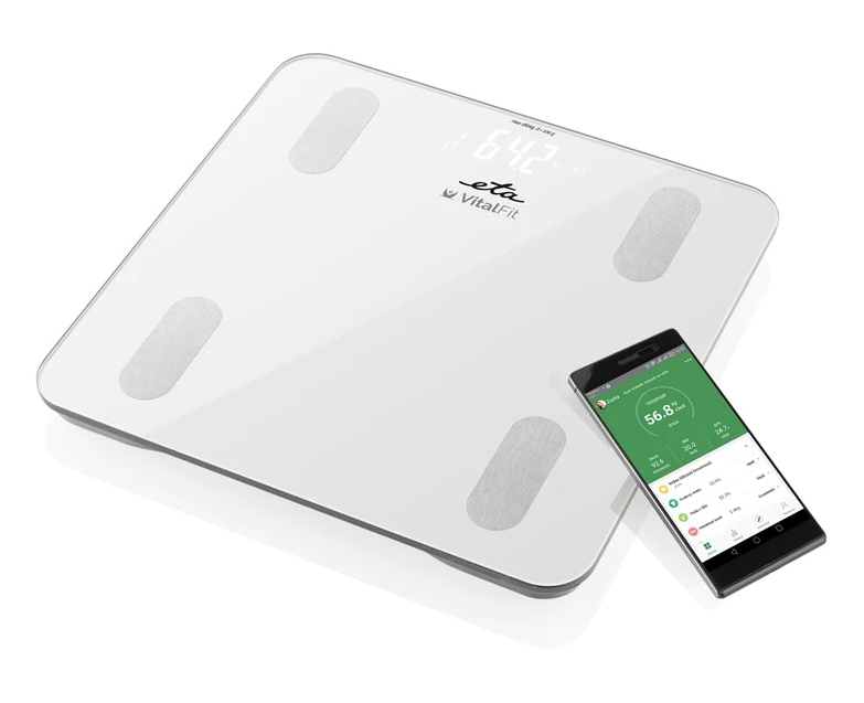 სასწორი ETA Vital Fit Personal Smart Scale White