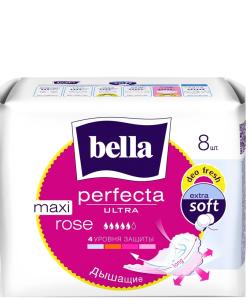 Bella Perfecta Ultra Rose Maxi ჰიგიენური საფენი 5 წვეთიანი