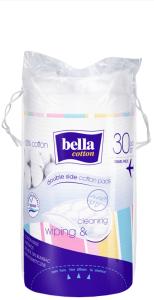 Bella კოსმეტიკური ბამბის დისკები, 30 ცალი