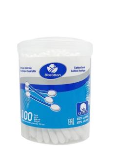 Bio Cotton ბამბის ჩხირები, 100 ცალი