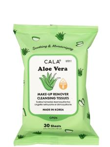 Cala Aloe Vera მაკიაჟის მოსაშორებელი ხელსახოცი