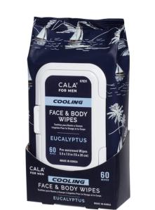 Cala Cooling Men სხეულის & სახის ხელსახოცი