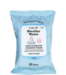 Cala Micellar Water მაკიაჟის მოსაშორებელი ხელსახოცი