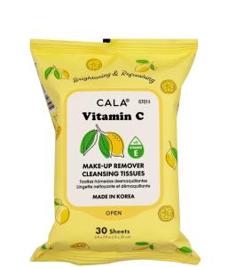 Cala Vitamin C მაკიაჟის მოსაშორებელი ხელსახოცი