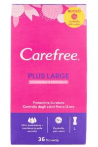 Carefree Plus Large ყოველდღიური ჰიგიენური საფენი