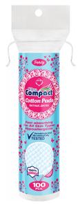 Compact კოსმეტიკური ბამბის დისკები , 100 ცალი