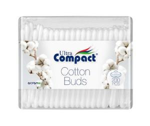 Compact ყურის ჩხირი , 200 ცალი