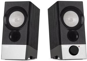 Edifier R19U 2.0 USB Multimedia System 4W Home Audio Speaker Black and Silver