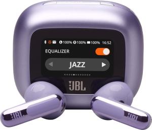 JBL Live Flex 3 True Wireless Noise Cancelling Earphones With Screen Purple