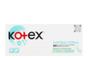 Kotex Antibacterial ყოველდღიური ჰიგიენური საფენი