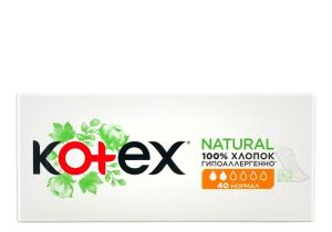 Kotex Normal ყოველდღიური ჰიგიენური საფენი 2 წვეთიანი