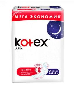 Kotex Ultra ჰიგიენური საფენი 6 წვეთიანი