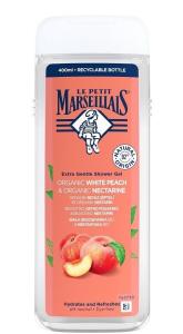 Le Petit Marseillais White Peach & Nectarine შხაპ-გელი 400 მლ