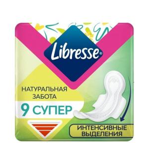 Libresse Natural Care Super ჰიგიენური საფენი 5 წვეთიანი