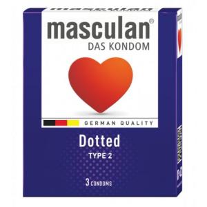 Masculan Dotted კონდომი