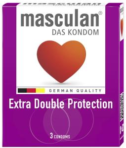 Masculan Extra Double კონდომი