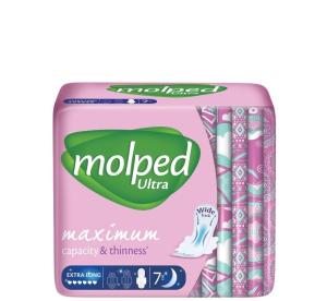Molped ჰიგიენური საფენი Extra Long 6 წვეთიანი