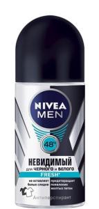 Nivea Black & White Invisible Fresh Men დეოდორანტი