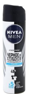 Nivea Black & White Invisible Fresh Men დეოდორანტი