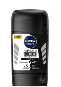 Nivea Black & White Invisible Original Men დეოდორანტი