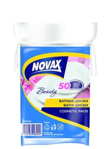 Novax ბამბის დისკები, 50 ცალი