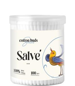 Salve ბამბის ჩხირები, 100 ცალი