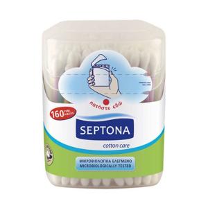 Septona ბამბის ჩხირები, 160 ცალი