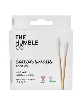 The Humble Co. Natural Bamboo ყურის ჩხირი, 100 ცალი