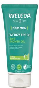 Weleda For Men Energy Fresh 3-1 შხაპ-გელი 200 მლ